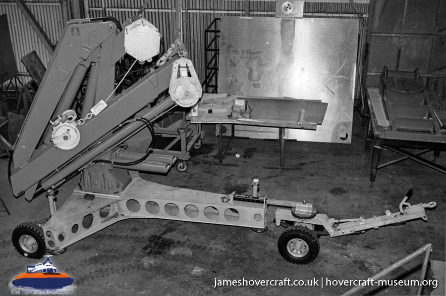 AP1-88 hovercraft during construction -  (credit: The <a href='http://www.hovercraft-museum.org/' target='_blank'>Hovercraft Museum Trust</a>).